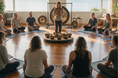 Sesión de breathwork para la gestión del estrés